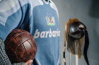 'BARBARIAN' HEAVY KNIT FOOTBALL TOP